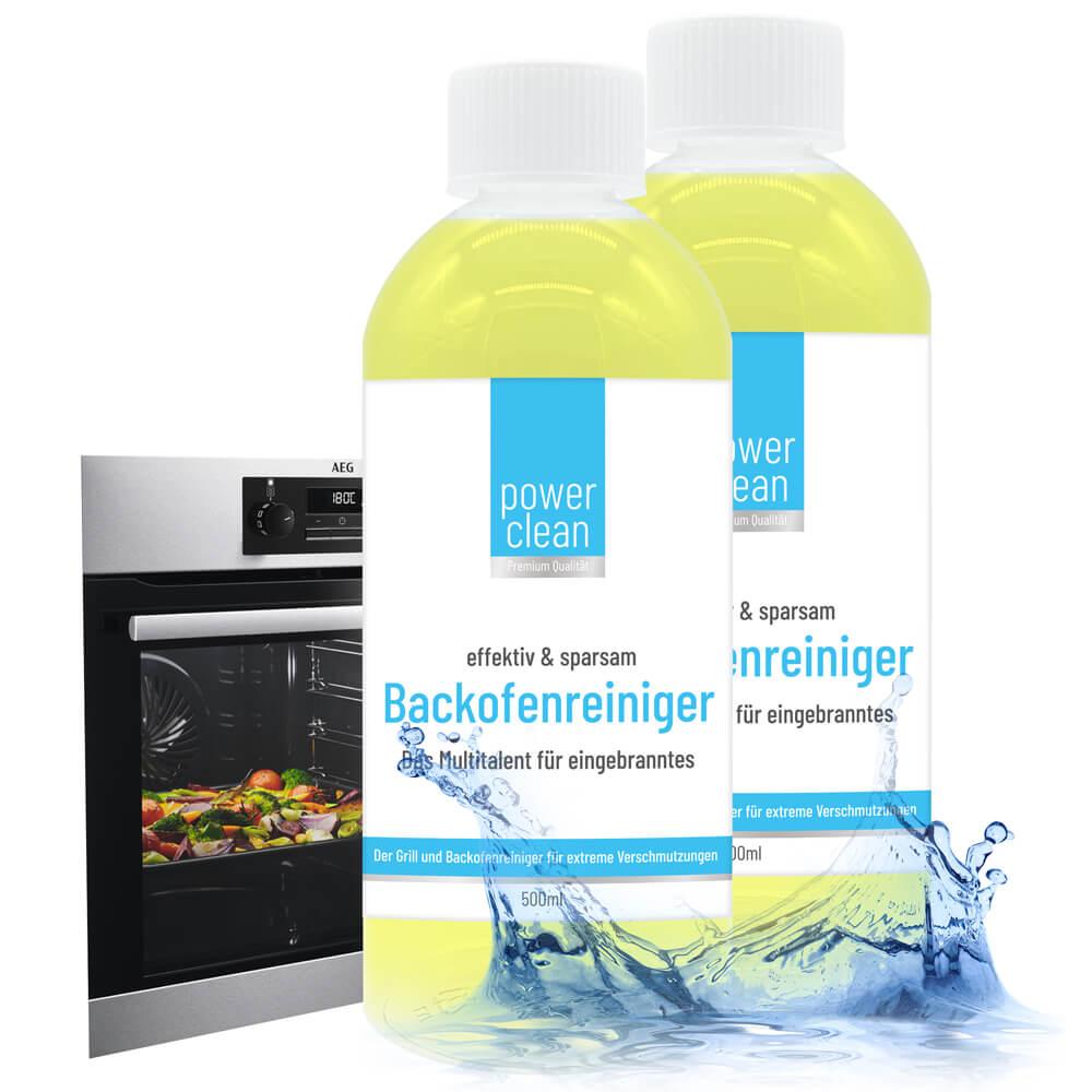 Backofenreiniger effektiv gegen eingebranntes & Fett